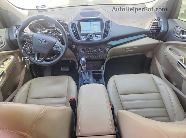 1FMCU0J90KUB26509 2019 FORD ESCAPE White Vista del salpicadero