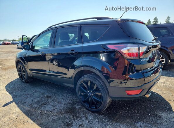 1FMCU0J91HUE58760 2017 FORD ESCAPE Black Trasero izquierdo