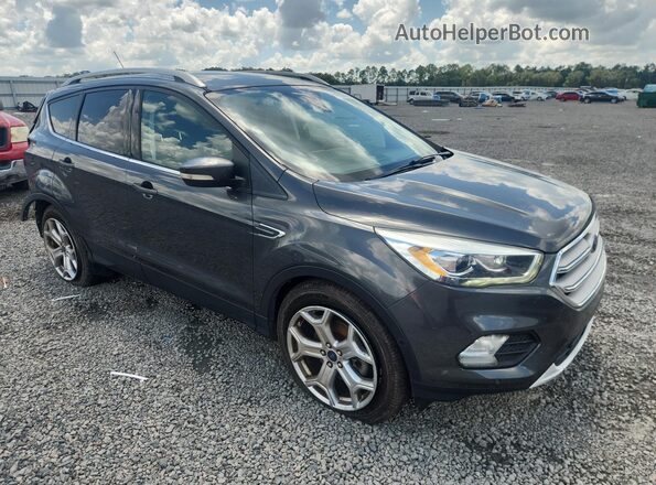 1FMCU0J91KUB95435 2019 FORD ESCAPE Gray Առջևի աջ