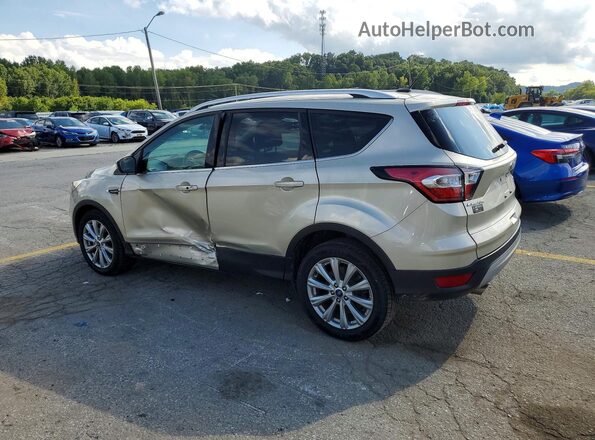 1FMCU0J92HUD07586 2017 FORD ESCAPE Tan Trasero izquierdo