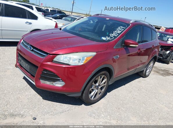 1FMCU0J93GUB58345 2016 FORD ESCAPE Burgundy Передня ліва чверть
