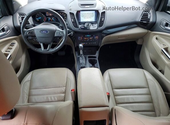 1FMCU0J93HUB49291 2017 FORD ESCAPE White Առջևի վահանակի տեսք