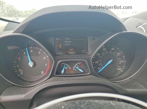 1FMCU0J93JUB53329 2018 FORD ESCAPE Black ხელსაწყოთა პანელის ხედი