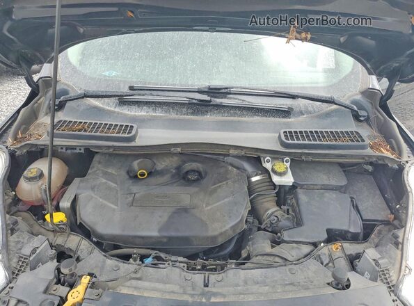 1FMCU0J93JUB53329 2018 FORD ESCAPE Black უკანა სალონის ხედი