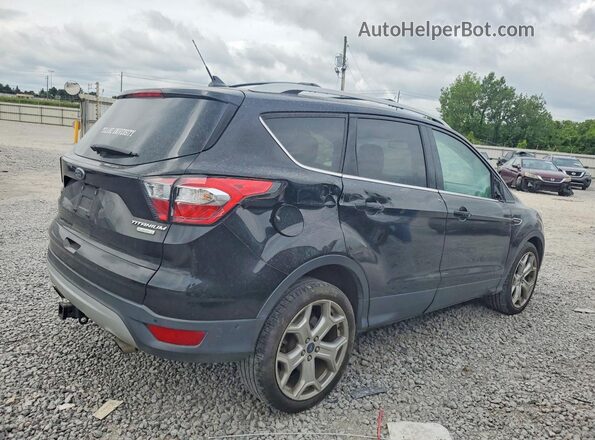 1FMCU0J93JUB53329 2018 FORD ESCAPE Black უკანა მარჯვენა