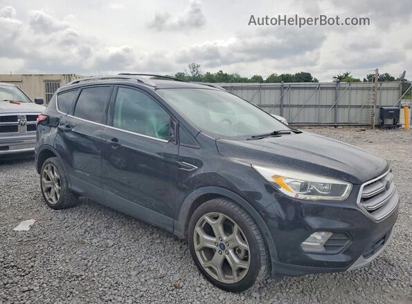 1FMCU0J93JUB53329 2018 FORD ESCAPE Black წინა მარჯვენა