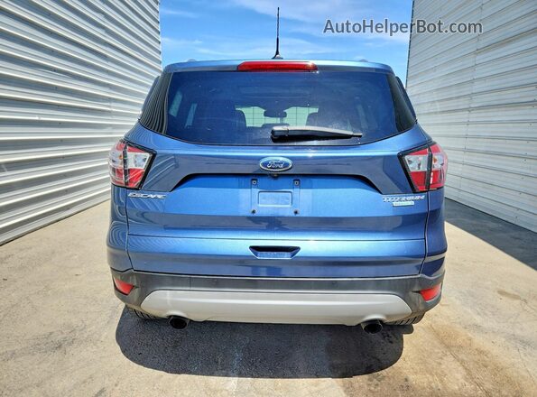 1FMCU0J95JUC08993 2018 FORD ESCAPE Blue უკანა ხედი