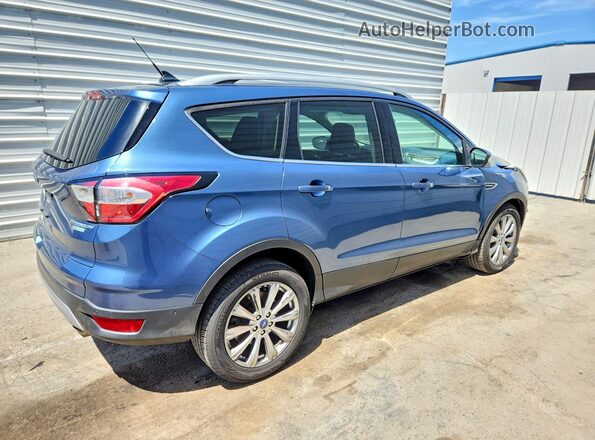 1FMCU0J95JUC08993 2018 FORD ESCAPE Blue უკანა მარჯვენა