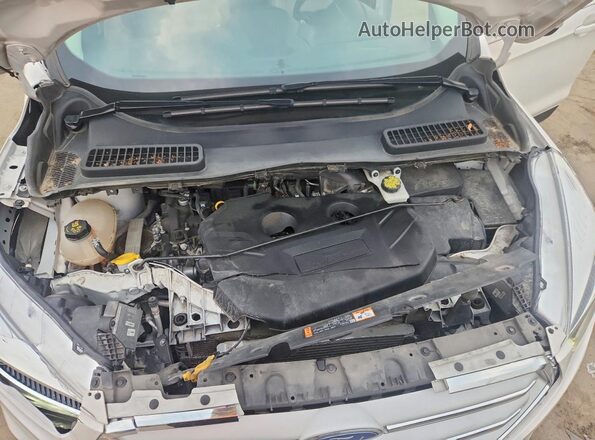 1FMCU0J95KUB55598 2019 FORD ESCAPE White Engine compartment view