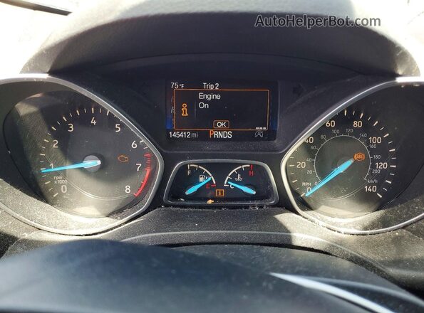 1FMCU0J96HUB89865 2017 FORD ESCAPE Burgundy Widok zestawu wskaźników