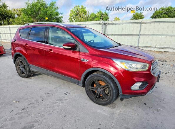 1FMCU0J96HUB91552 2017 FORD ESCAPE Красный Передняя правая четверть