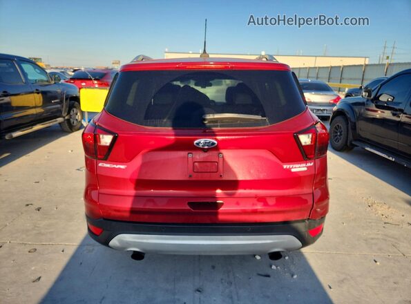 1FMCU0J97KUC25764 2019 FORD ESCAPE Red Հետևի տեսք