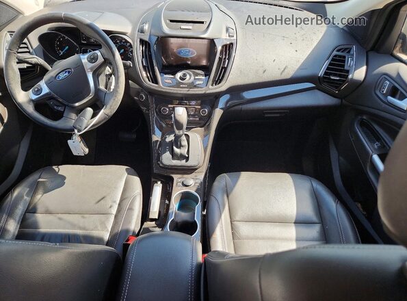 1FMCU0J98GUB01185 2016 FORD ESCAPE Gray Вид панелі приладів