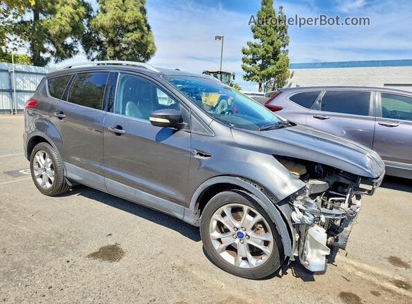1FMCU0J98GUB01185 2016 FORD ESCAPE Gray Передня права чверть
