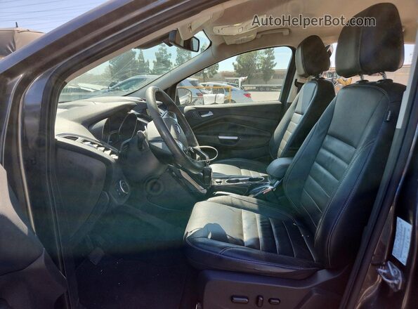 1FMCU0J98GUB01185 2016 FORD ESCAPE Gray Вид салону спереду