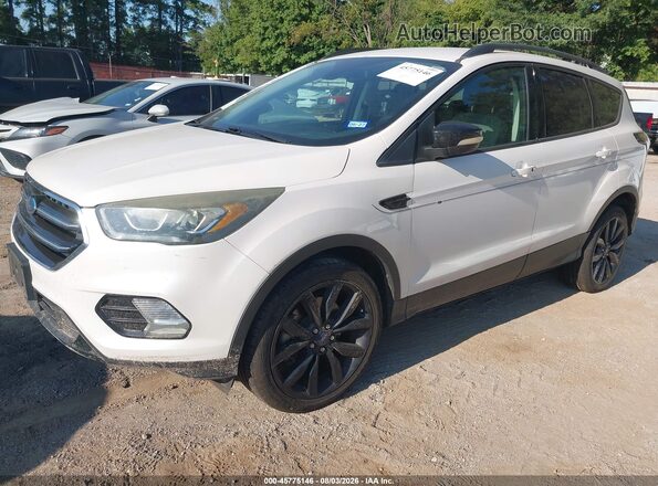 1FMCU0J99HUB15310 2017 FORD ESCAPE White Przód lewy