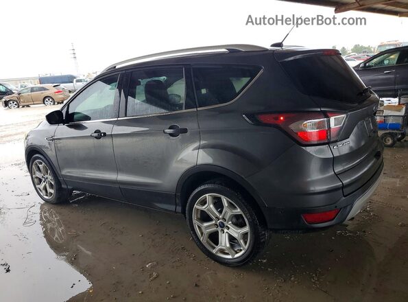 1FMCU0J99HUB42703 2017 FORD ESCAPE Gray Tył lewy