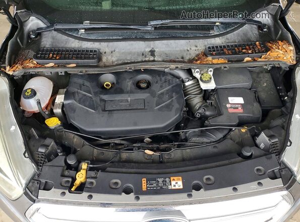 1FMCU0J99HUB42703 2017 FORD ESCAPE Gray Widok komory silnika