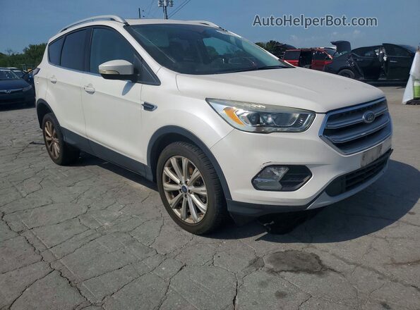 1FMCU0J99HUD59295 2017 FORD ESCAPE White Przód prawy