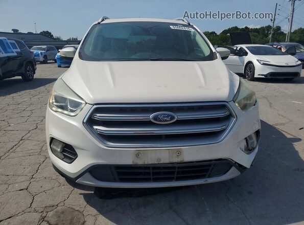 1FMCU0J99HUD59295 2017 FORD ESCAPE White Widok z przodu