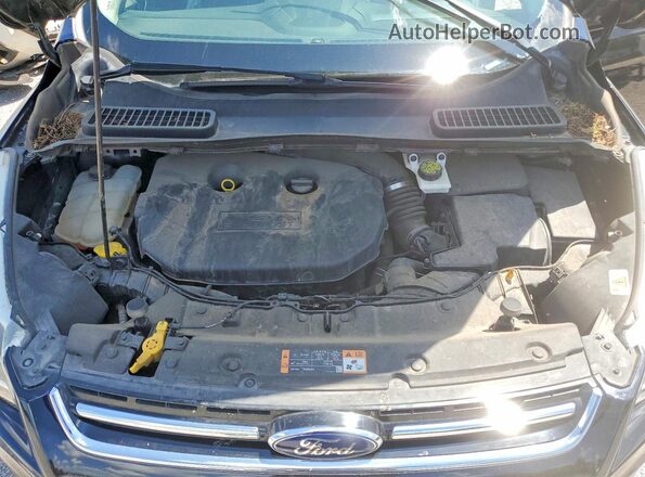 1FMCU0J9XGUB36701 2016 FORD ESCAPE Black Շարժիչի բաժամունքի տեսք