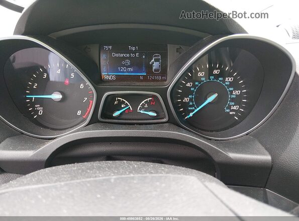1FMCU0J9XGUC64713 2016 FORD ESCAPE Red Rear seats view