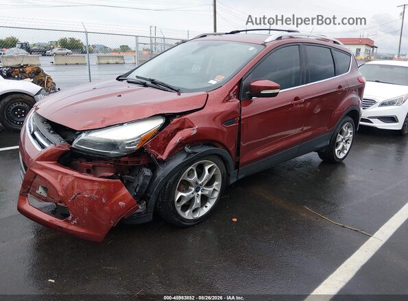 1FMCU0J9XGUC64713 2016 FORD ESCAPE Red Front left