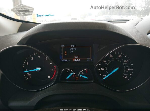 1FMCU0J9XHUD54087 2017 FORD ESCAPE White Հետևի նստատեղերի տեսք