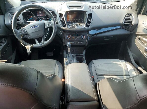 1FMCU0JD0HUD21166 2017 FORD ESCAPE Black Առջևի վահանակի տեսք