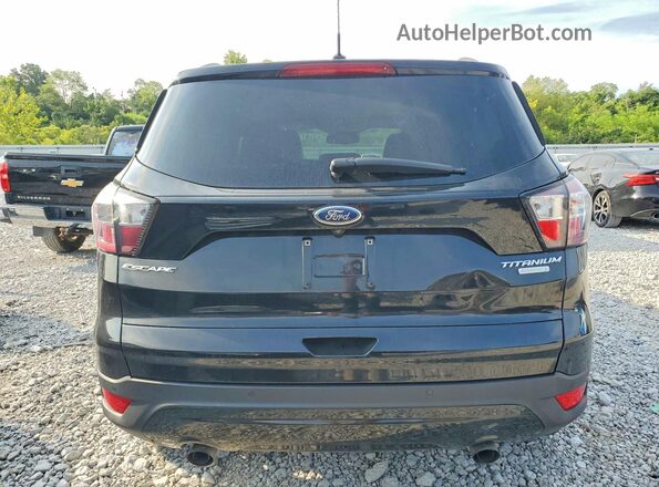 1FMCU0JD0HUD21166 2017 FORD ESCAPE Black Հետևի տեսք