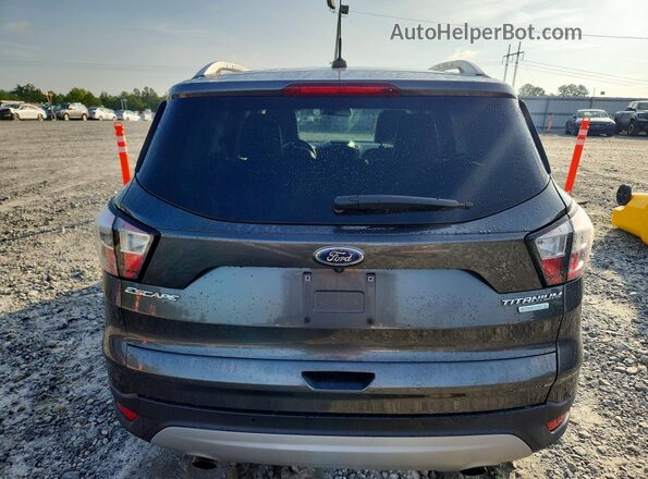 1FMCU0JD0HUE01003 2017 FORD ESCAPE Gray Widok z tyłu
