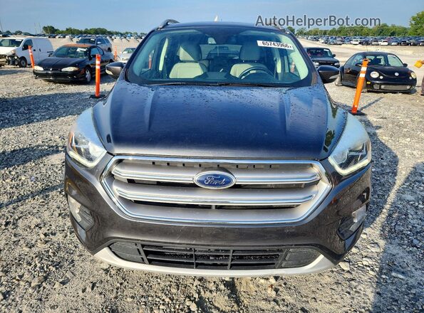 1FMCU0JD0HUE01003 2017 FORD ESCAPE Gray Widok z przodu