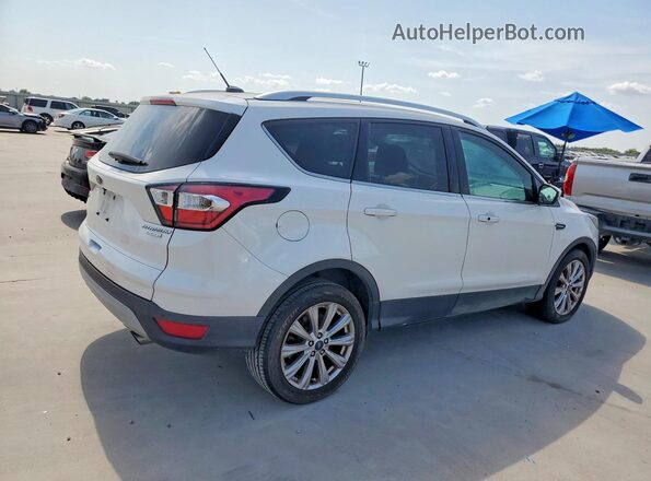 1FMCU0JD1HUD27879 2017 FORD ESCAPE White Задня права чверть