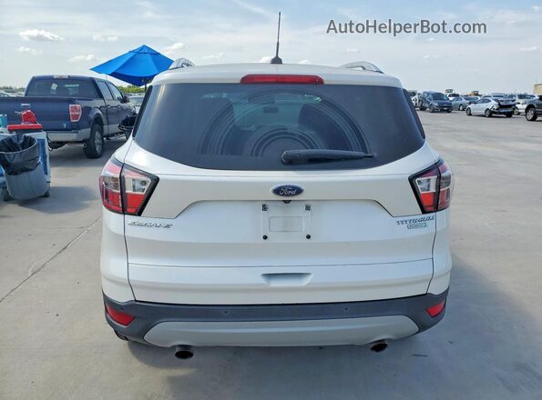 1FMCU0JD1HUD27879 2017 FORD ESCAPE White Вид ззаду