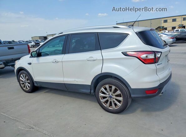 1FMCU0JD1HUD27879 2017 FORD ESCAPE White Задня ліва чверть