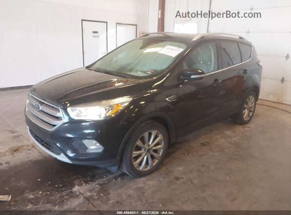 1FMCU0JD1HUE45995 2017 FORD ESCAPE Black Vista tres cuartos delantera izquierda