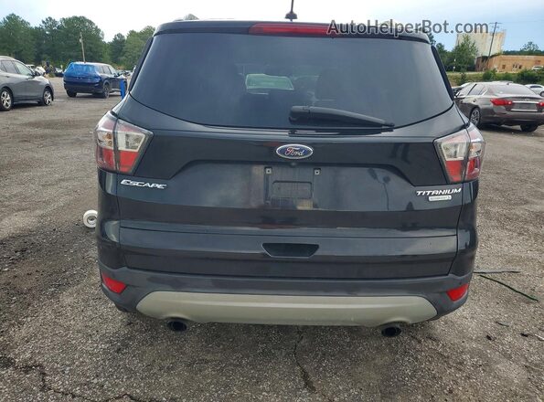 1FMCU0JD2HUA75513 2017 FORD ESCAPE Black Rear view