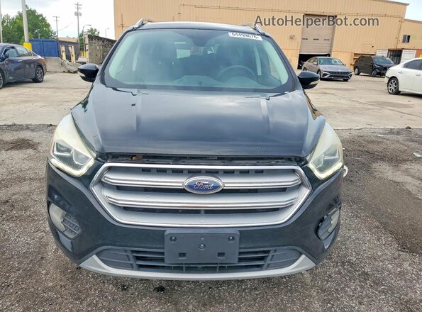 1FMCU0JD2HUA75513 2017 FORD ESCAPE Black Front view