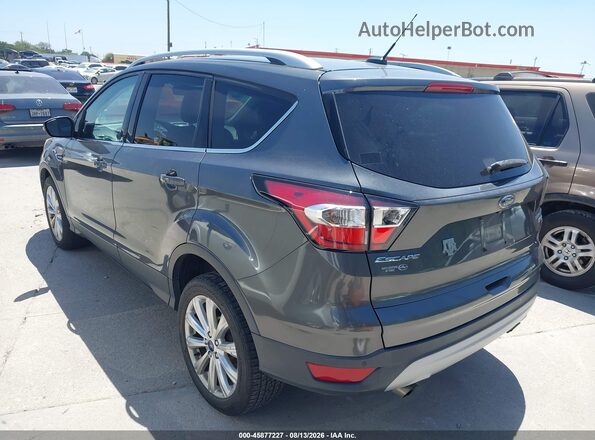 1FMCU0JD2HUC12840 2017 FORD ESCAPE Серый Задняя левая четверть