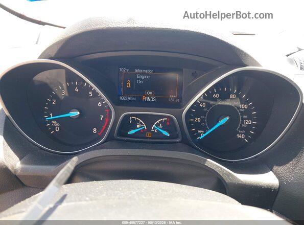 1FMCU0JD2HUC12840 2017 FORD ESCAPE Серый Вид задних сидений