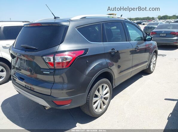 1FMCU0JD2HUC12840 2017 FORD ESCAPE Серый Задняя правая четверть