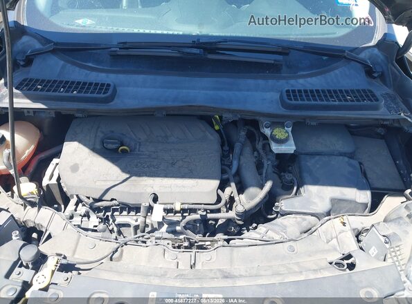 1FMCU0JD2HUC12840 2017 FORD ESCAPE Серый Вид сзади