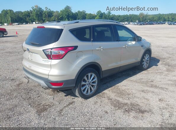 1FMCU0JD2HUC98487 2017 FORD ESCAPE Gold უკანა მარჯვენა