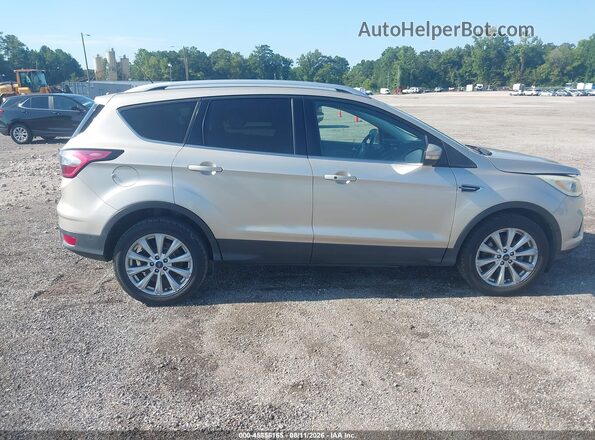 1FMCU0JD2HUC98487 2017 FORD ESCAPE Gold უკანა სალონის ხედი