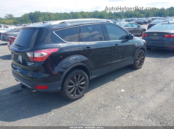 1FMCU0JD2HUF02415 2017 FORD ESCAPE Черный Задняя правая четверть