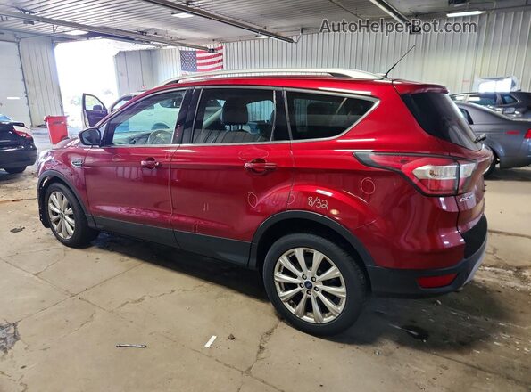 1FMCU0JD3HUB06168 2017 FORD ESCAPE Red უკანა მარცხენა