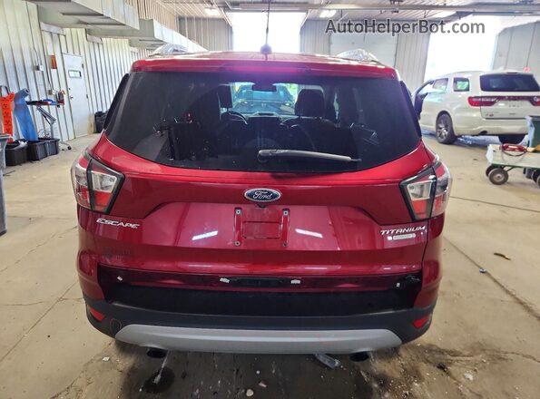 1FMCU0JD3HUB06168 2017 FORD ESCAPE Red უკანა ხედი