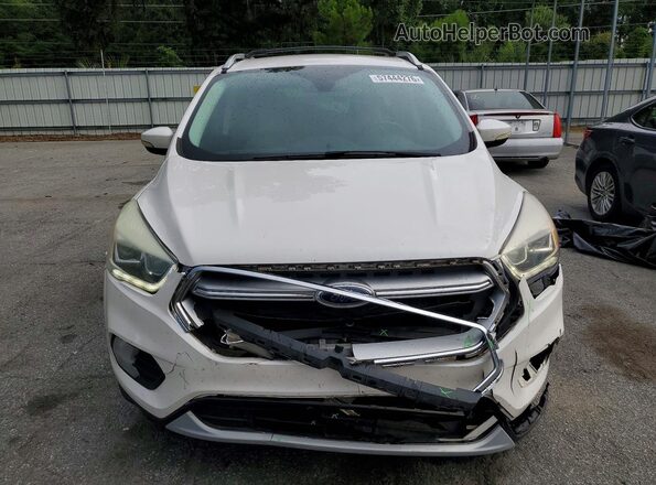 1FMCU0JD3HUD67638 2017 FORD ESCAPE White Вид спереду