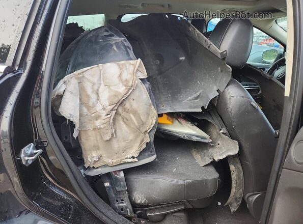 1FMCU0JD4HUC85286 2017 FORD ESCAPE Black Սալոնի հետևի տեսք