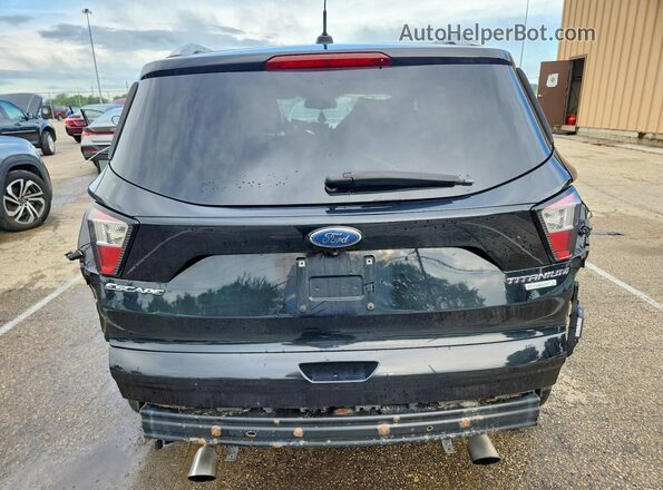 1FMCU0JD4HUC85286 2017 FORD ESCAPE Black Հետևի տեսք